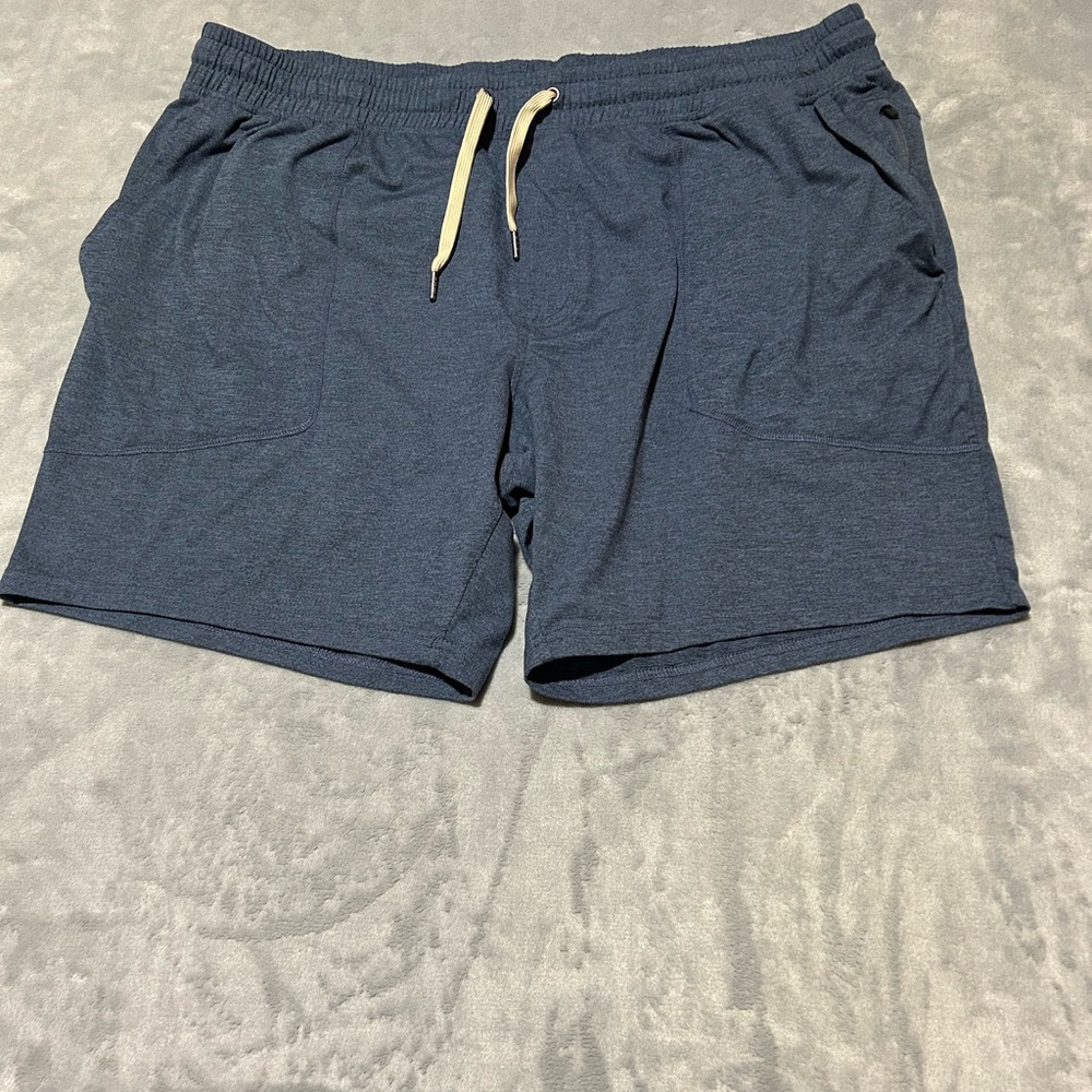 Right Of Way Joel Shorts Men’s 2XL Charcoal  Performance 7” Inseam